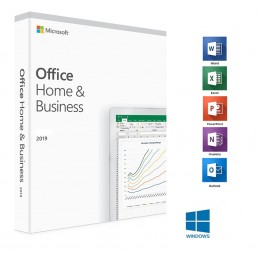 Office 2019 Home and Business retail Licenta electronica, ESD, All languages