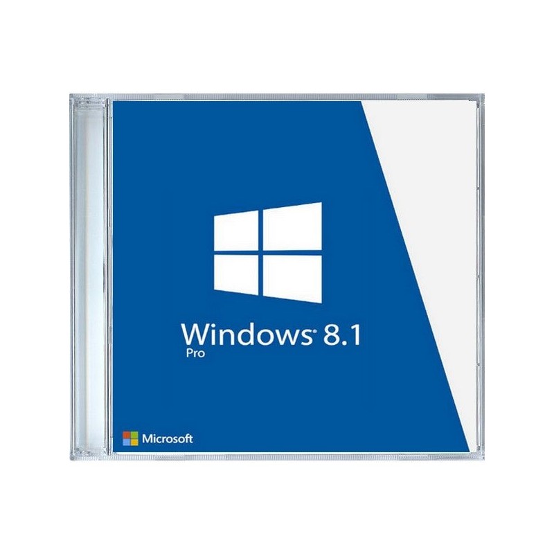 Windows 8.1 Professional 32/64 bit, DVD